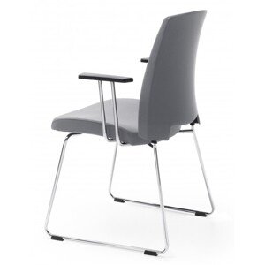ProfiM - Židle ARCA 21V PP s ližinovou podoží a područkami