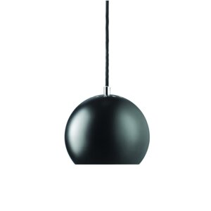 FRANDSEN - Závěsná lampa Ball, 18 cm, matná černá/bílá