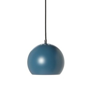 FRANDSEN - Závěsná lampa Ball, 18 cm, matná petrolejově modrá/bílá