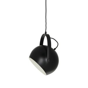 FRANDSEN - Závěsná lampa Ball s úchytkou, 25 cm, matná černá