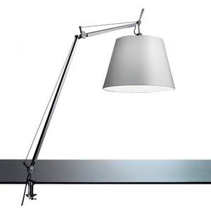 ARTEMIDE - Stolní lampa Tolomeo Mega Tavolo - stříbrná/satén 420 mm