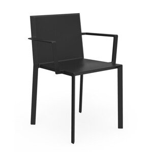 VONDOM - Židle QUARTZ s područkami - černá