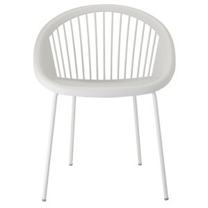 SCAB - Židle GIULIA - bílá/bílá