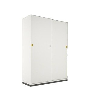 DIEFFEBI - Skříň PRIMO s posuvnými dveřmi, 120x45x165 cm