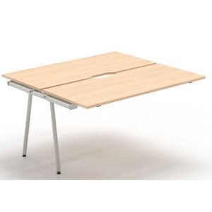 NARBUTAS - Přídavný stolový díl ROUND 160x144 s posuvnou deskou