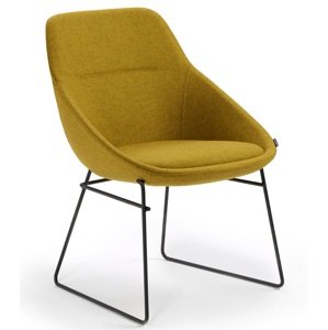 OFFECCT - Židle EZY LOW s ližinovou podnoží