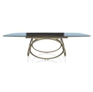 BONTEMPI - Stůl LOUIS - zaoblený 200-300x116-120 cm