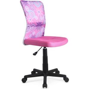 Otočná židle Dingo růžová