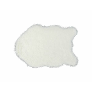 Bílý koberec EBONY TYP 1