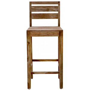Židle barová 45x110x45 z indického masivu palisandr / sheesham