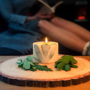 Sójová svíčka - Intimní šalvěj